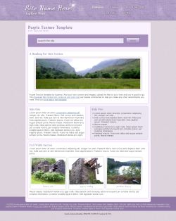 Block Colour website template